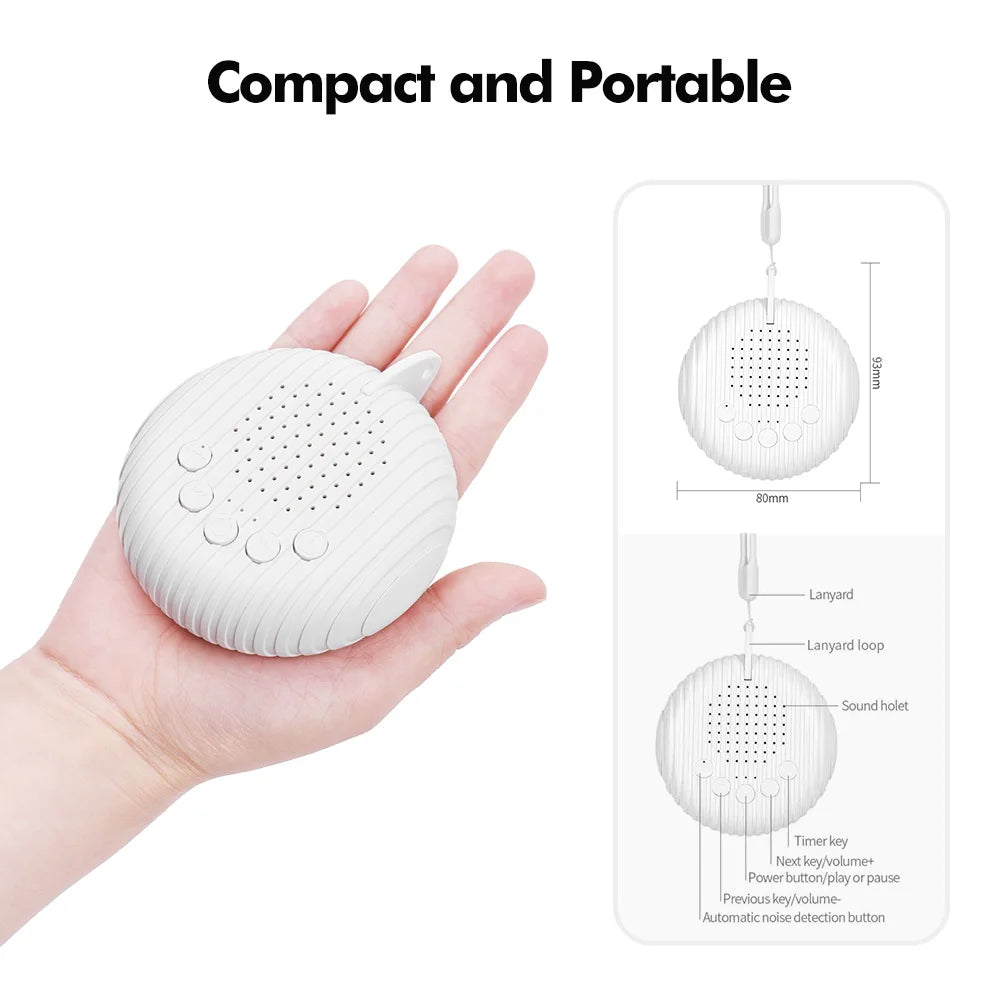 White Noise Sound Machine | Portable Sleep Sound Therapy Device