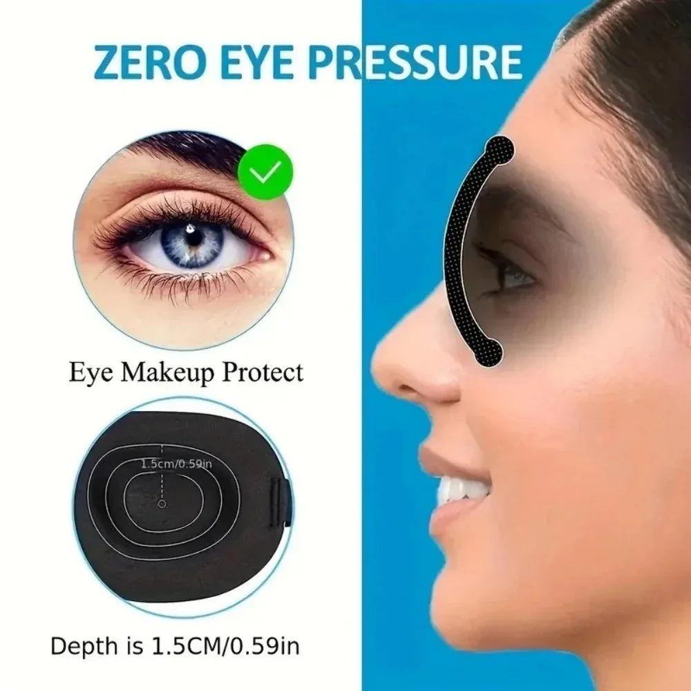 3D Sleep Eye Mask | 100% Light Blocking, Pressure-Free Contoured Fit