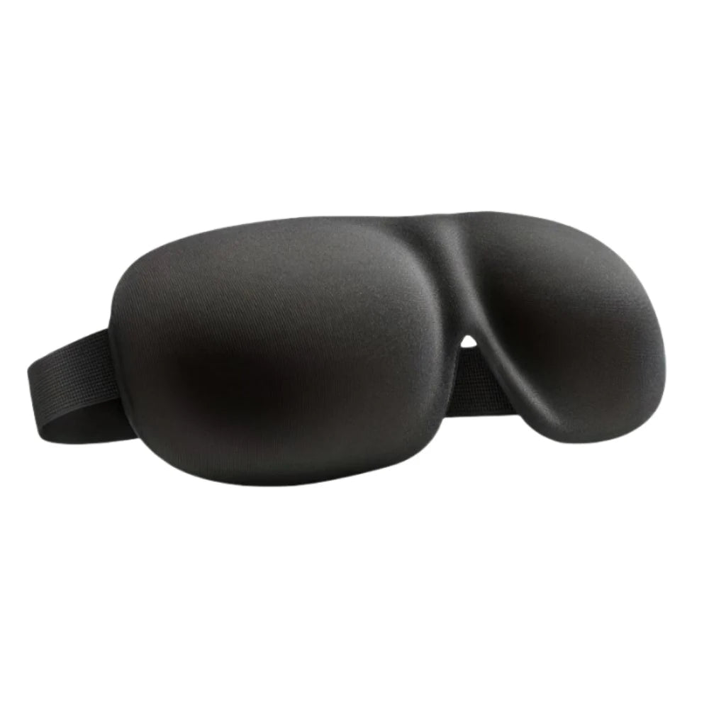 3D Sleep Eye Mask | 100% Light Blocking, Pressure-Free Contoured Fit