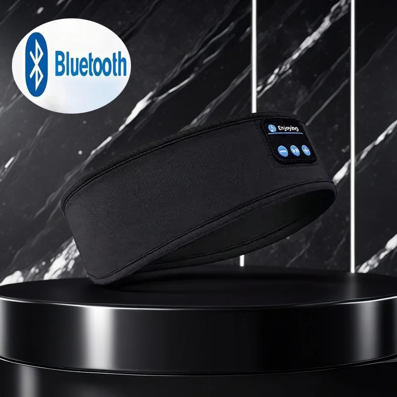 Sleep Headphones Bluetooth Headband | Wireless Music Eye Mask for Sleep